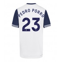 Fotballdrakt Herre Tottenham Hotspur Pedro Porro #23 Hjemmedrakt 2024-25 Kortermet